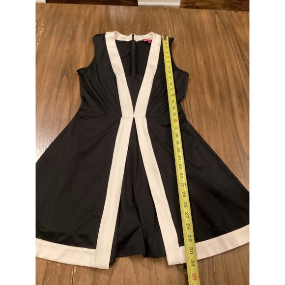 Staud Cross Court Two Tone Tennis Dress black & white Mini Size Small - Picture 8 of 9